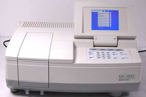 Shimadzu UV 1601 UV-Visible Spectrophotometer